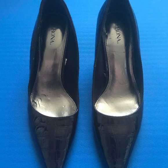 Merona dark brown pumps - Picture 3 of 6
